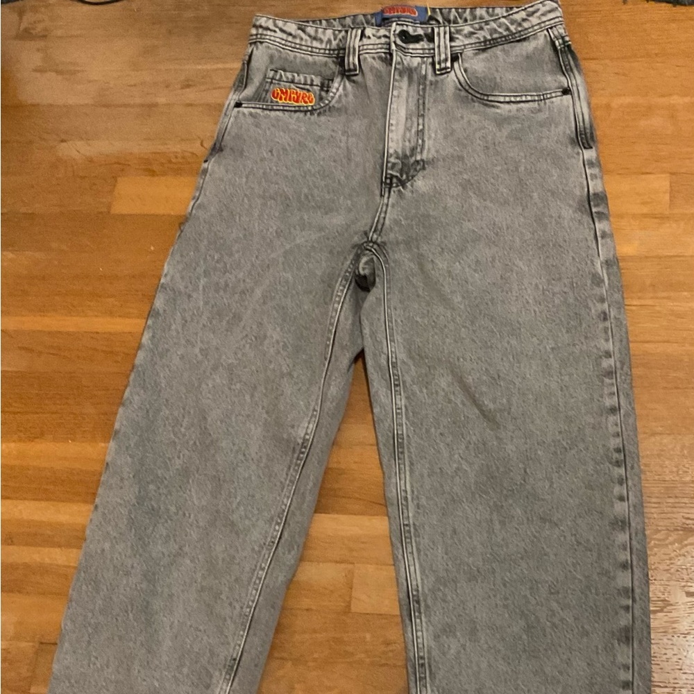 Never work empyre acid wash jeans
